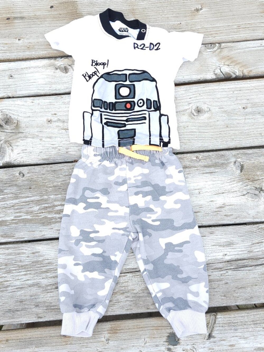 CUTE STAR WARS BABY R2-D2 Set 3-6 Months BABY SET